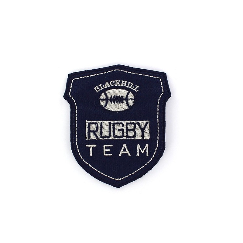 Embroidered iron on patch Rugbu RUGBY TEAM Ma Petite Mercerie