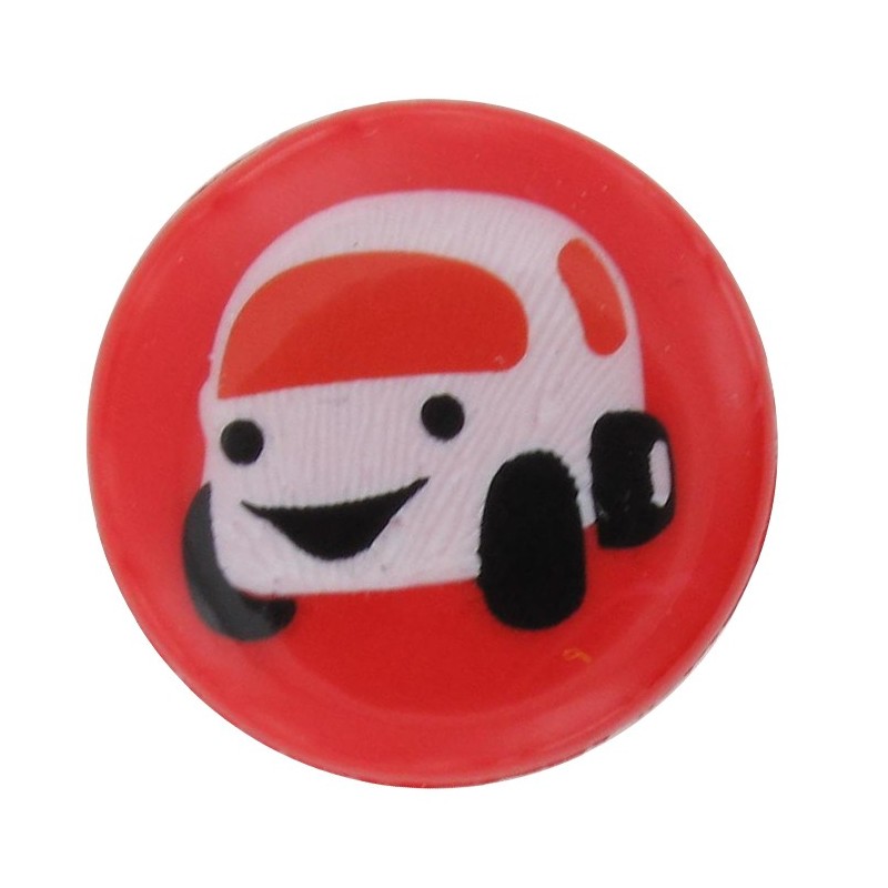 Boutons mercerie boutons Bouton voiture rouge Ma Petite Mercerie