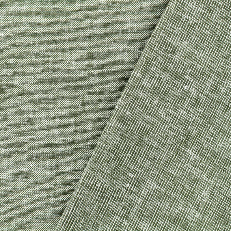 Grey Green Linen Viscose fabric MPM