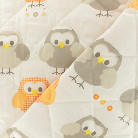 Tissu Matelasse Baby Cot Civetta Blanc X 10cm Ma Petite Mercerie