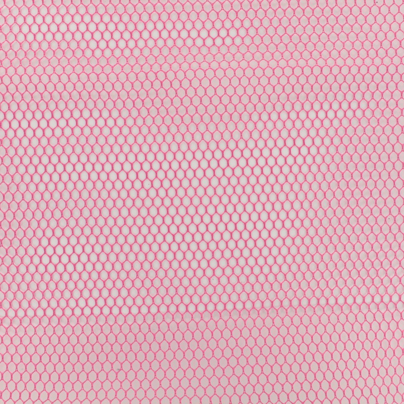 Mesh fabric pink