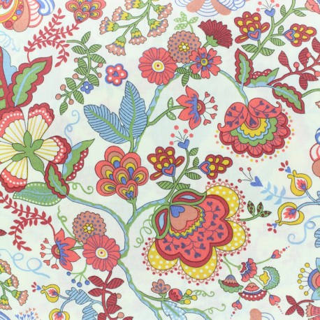 - 100/% COTTON FABRIC X MABELLE LIBERTY PICCADILLY POPLIN