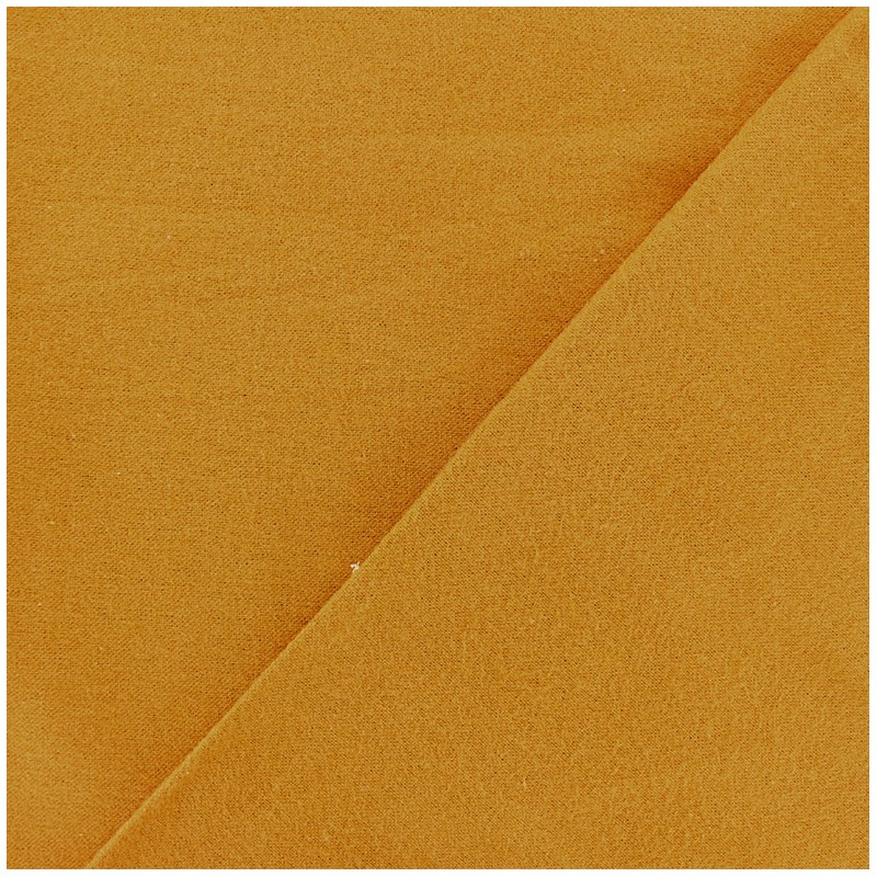 Flannel Fabric mustard yellow x 10 cm