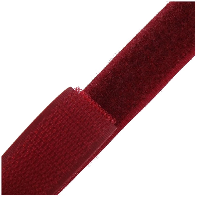 Self gripping Sewon tape 20 mm burgundy Ma Petite Mercerie