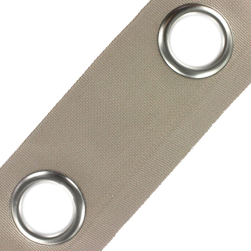 Double layer eyelet tape to sew 18 cm tan Ma Petite Mercerie