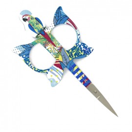 11 cm Bohin embroidery scissors - blue Parrot