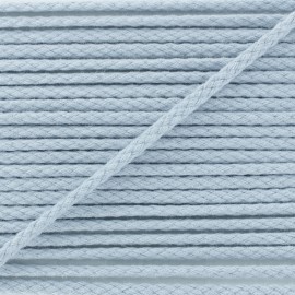 Cotton cord, color-fast - grey