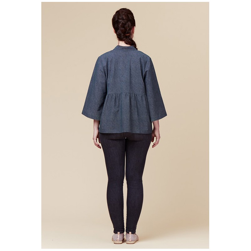 Jacket sewing pattern Nénuphar Deer and Doe