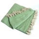 Recycled Cotton Blanket - Green Goa