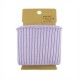 Bord cote coton Oeko-tex (110x8cm) - Lilas