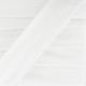 Plain Stretch Bias Binding - White x 1m