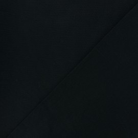 Tissu Coton uni - noir x 10cm