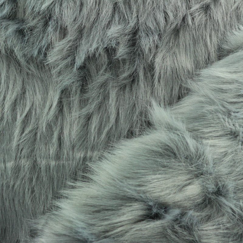 Fur fabric grey Deluxe Ma Petite Mercerie