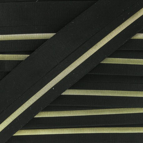 20 mm Elastic Bias Binding - Gold Zeda x 50cm