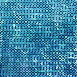 Leather Imitation - turquoise Party x 10cm