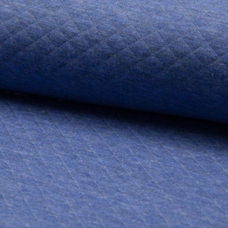 quilted denim fabric