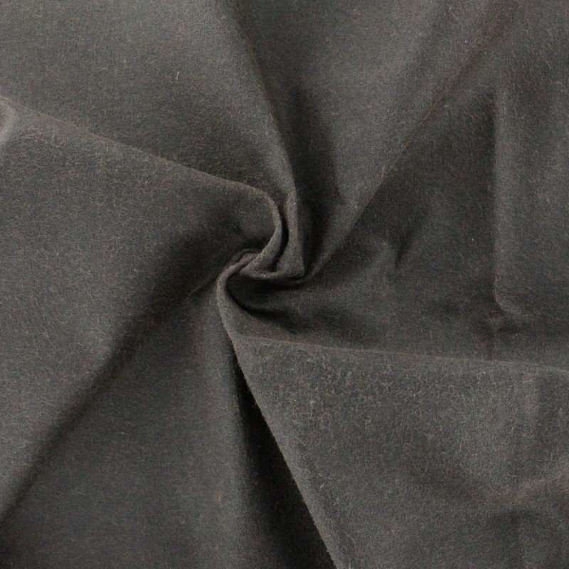 Waxed Cotton Fabric dark brown│Ma Petite Mercerie