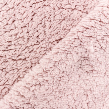 blush pink fur fabric