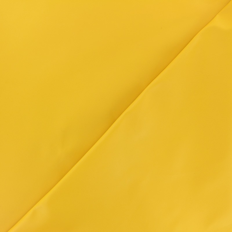 Waterproof fabric Matte Special raincoat fabric mustard yellow