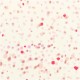 Tissu Popeline Rico Design - Fleurs dorées - rose Pêche x 10cm