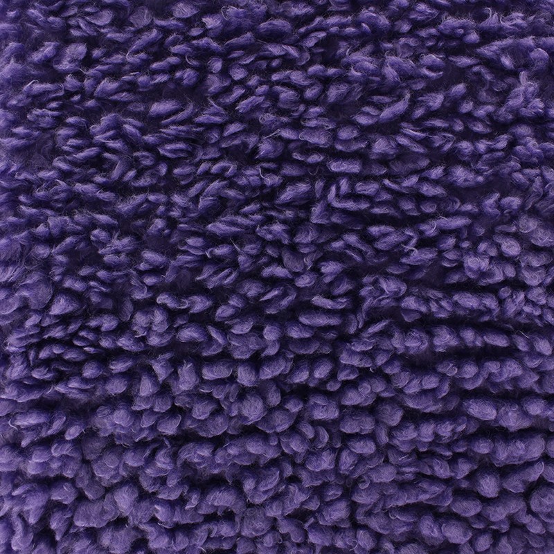 Faux sheep fur fabric purple Nebula MPM