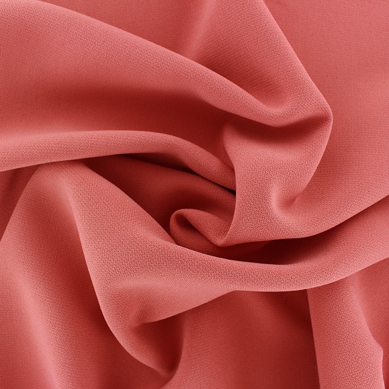 Fabric Plain Antic pink crepe fabric Ma Petite Mercerie