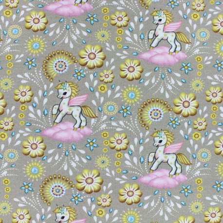 patterned cotton jersey fabric