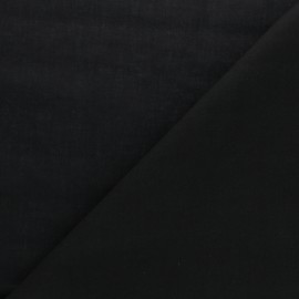 Cotton Voile Fabric - black Bianca x 10cm