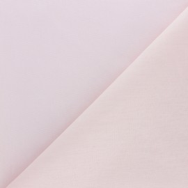 Tissu coton uni Reverie grande largeur (280 cm) - Rose poudré x 10cm