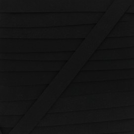 Swimsuit Rubber Tape - Black x 1m