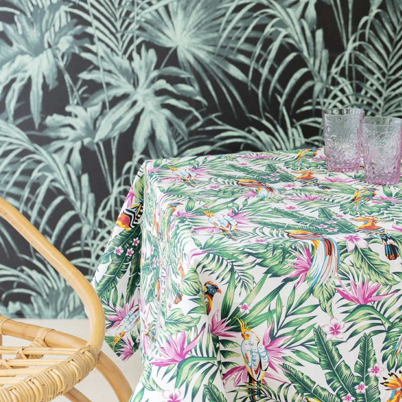 Large width Cotton canvas fabric Raw Palawan Ma Petite Mercerie