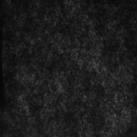 medium-weight wadding (100 g) - black x 50 cm