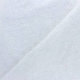 Heat protect cotton wadding - white x 10cm