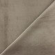 Tissu velours ras Bristol - chataigne x10cm