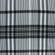 Twill viscose fabric - black/white Prince de Galles x 10 cm