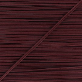 Braid ribbon Alba - Burgundy x 1m