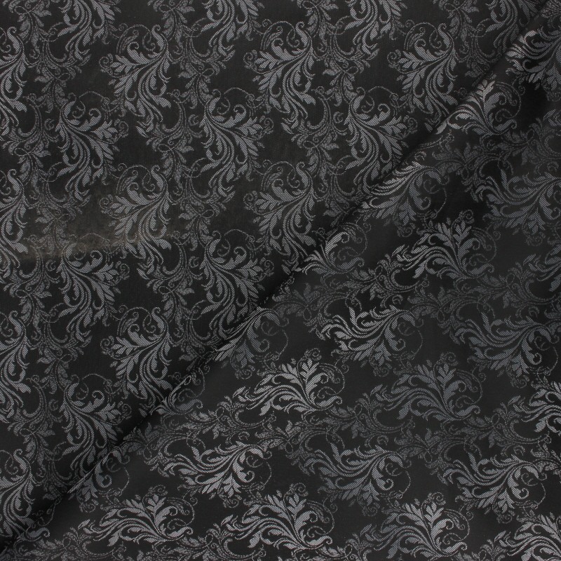 Jacquard Lining Fabric dark grey Balori MPM