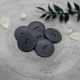 Palm Corozo Button -  Night Atelier Brunette