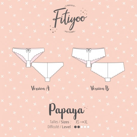 Fitiyoo Sewing Pattern - Margarita Panties
