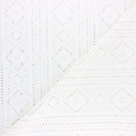 Or gris et crème blanc cassé coton Tissé Géométrique recouvert de tissu