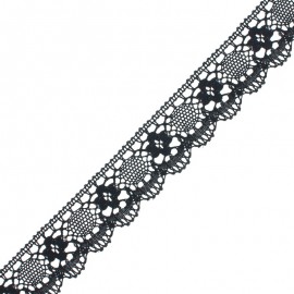 BIAIS NOIR DENTELLE THERMOCOLLANT