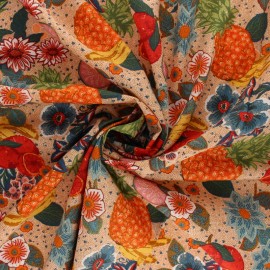100/% Coton Patchwork Tissu Panneau Bonnes choses viendra Panneau Organique