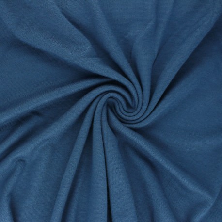 Mind the maker interlock Viscose fabric - blue x 10cm