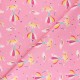 Cretonne cotton Fabric - pink Candy x 10cm