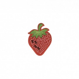 Thermocollant perle Fraise - rouge