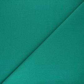 Tissu Coton uni Nuance - vert émeraude x 10cm