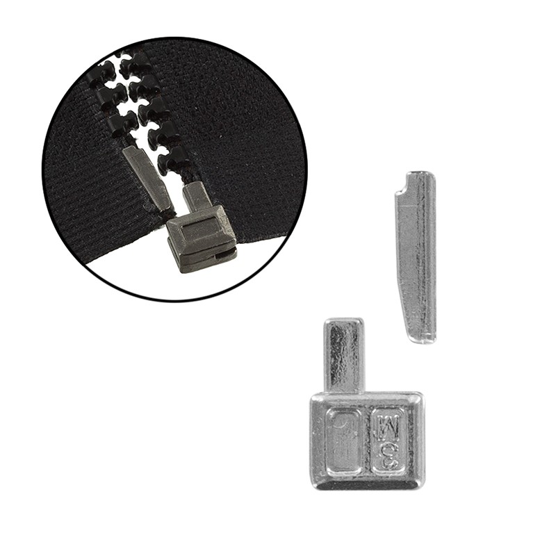 Repair zipper kit silver MPM