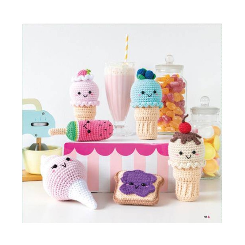 Book "Crochet Kawaii 40 adorables amigurumi à croquer"