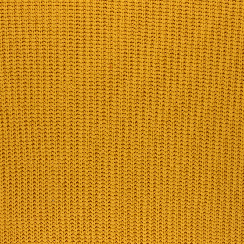Ribbed knit fabric mustard yellow Mila MPM