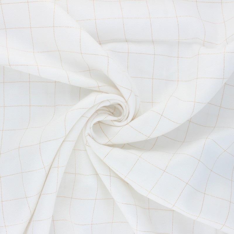 Checked Pattern Stretch Viscose Tissu pour robes//Tops//pantalon//Artisanat-A532